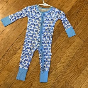 Little Sleepies Blue Rainbows